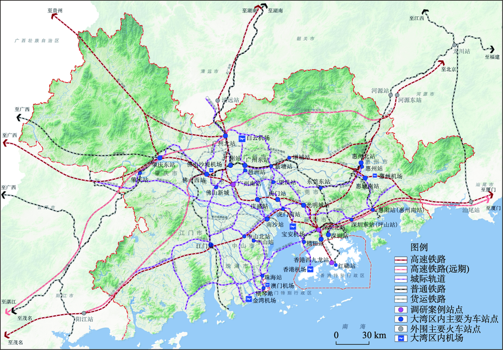 1  粤港澳大湾区高铁网规划 资料来源:根据《珠江三角洲