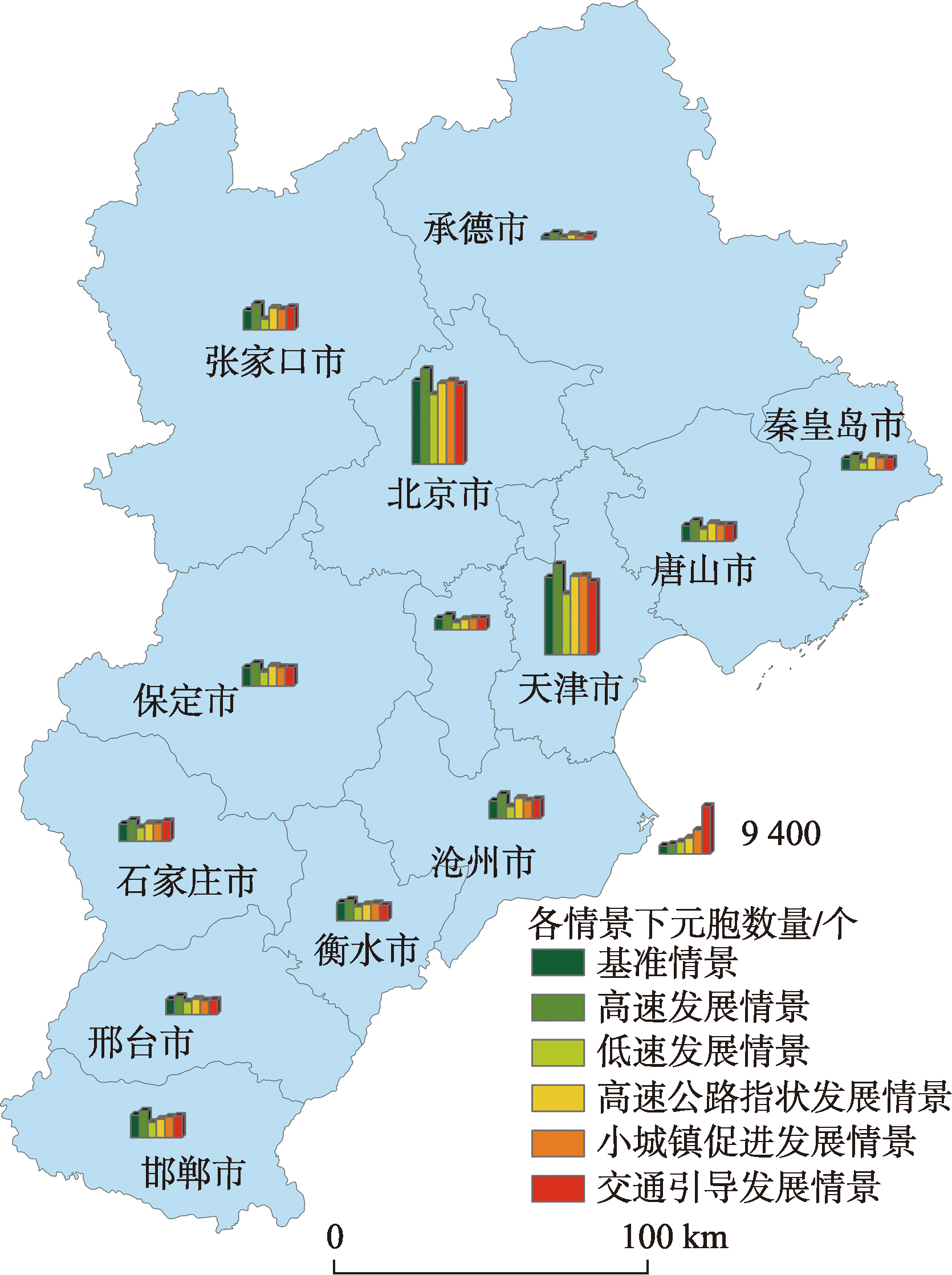 河北省张家口市建成区面积排名，崇礼区最小，你的家乡排第几呢？_实测