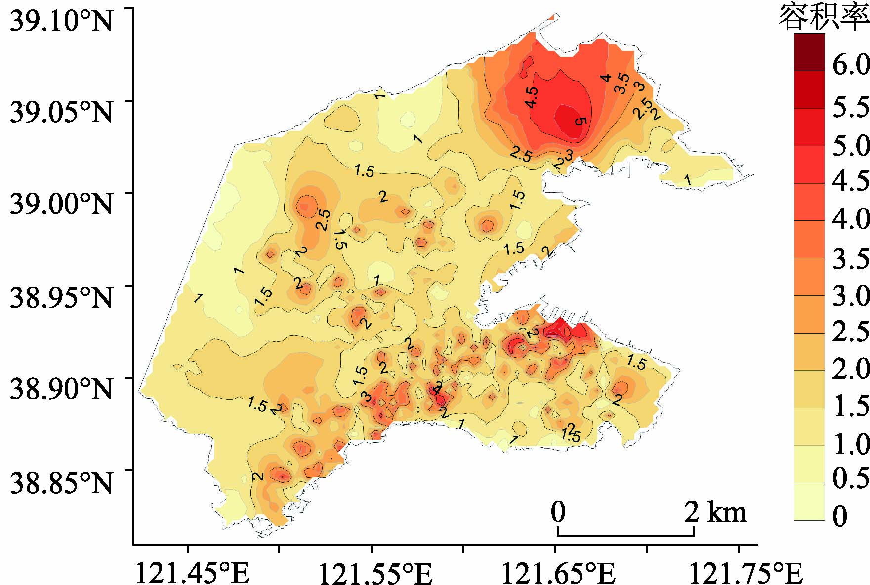 Spatial Differences Of Residential Quarter Floor Area Ratio A