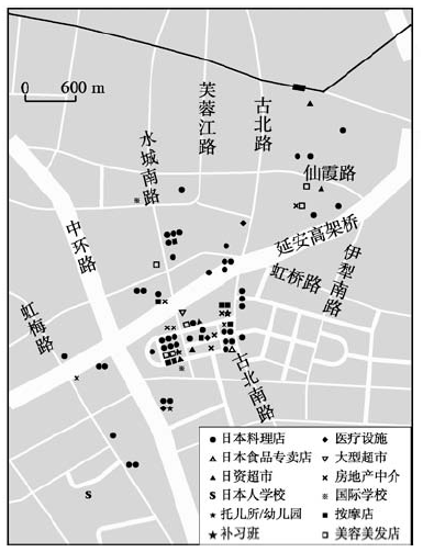 上海古北地区日本人聚居区族裔经济的形成特征